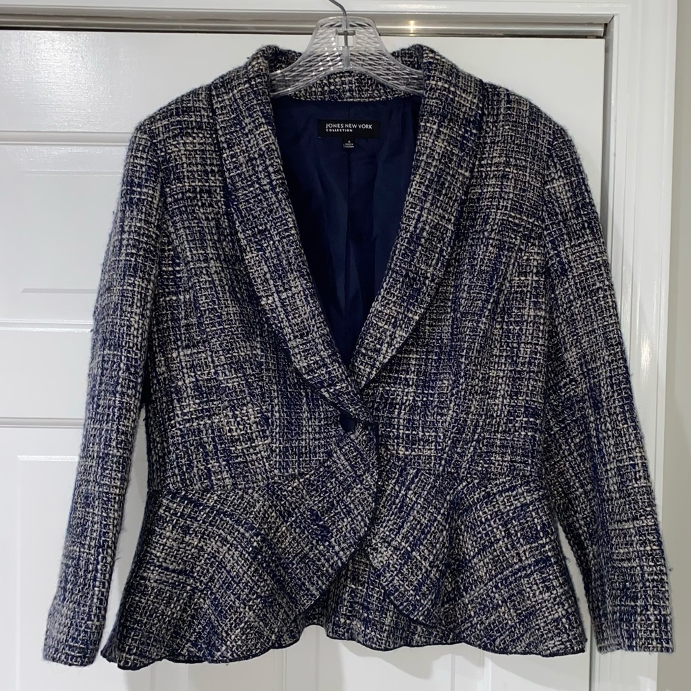 Jones New York Tweed Blazer